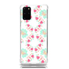 Batik T- Shirt Flowers Batik Pattern T- Shirt Samsung Galaxy S20plus 6 7 Inch Tpu Uv Case by EnriqueJohnson