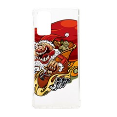 Funny Santa Claus Christmas Samsung Galaxy Note 20 Tpu Uv Case by Sarkoni