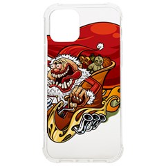 Funny Santa Claus Christmas Iphone 12/12 Pro Tpu Uv Print Case by Sarkoni