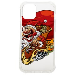 Funny Santa Claus Christmas Iphone 12 Mini Tpu Uv Print Case	 by Sarkoni