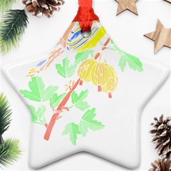 Bird Lover T- Shirtbird T- Shirt (5) Ornament (star) by EnriqueJohnson