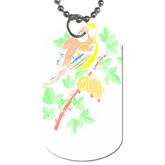 Bird Lover T- Shirtbird T- Shirt (5) Dog Tag (two Sides) by EnriqueJohnson