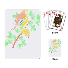 Bird Lover T- Shirtbird T- Shirt (5) Playing Cards Single Design (rectangle) by EnriqueJohnson