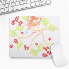 Bird Lover T- Shirtbird T- Shirt (6) Large Mousepad by EnriqueJohnson