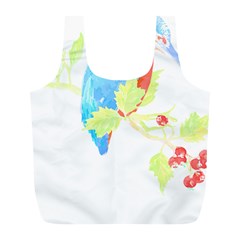 Bird Lover T- Shirtbird T- Shirt (9) Full Print Recycle Bag (l)