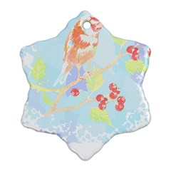 Bird Lover T- Shirtbird T- Shirt (10) Ornament (snowflake)