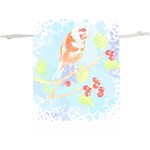 Bird Lover T- Shirtbird T- Shirt (10) Lightweight Drawstring Pouch (XL) Front