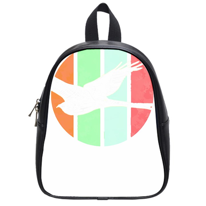 Bird Lover T- Shirtbird T- Shirt (11) School Bag (Small)