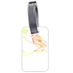 Bird Lover T- Shirtbird T- Shirt (12) Luggage Tag (two Sides) by EnriqueJohnson