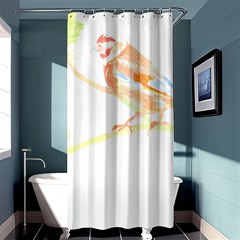 Bird Lover T- Shirtbird T- Shirt (12) Shower Curtain 36  X 72  (stall)  by EnriqueJohnson