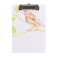 Bird Lover T- Shirtbird T- Shirt (12) A5 Acrylic Clipboard by EnriqueJohnson