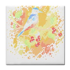 Bird Lover T- Shirtbird T- Shirt (17) Tile Coaster by EnriqueJohnson