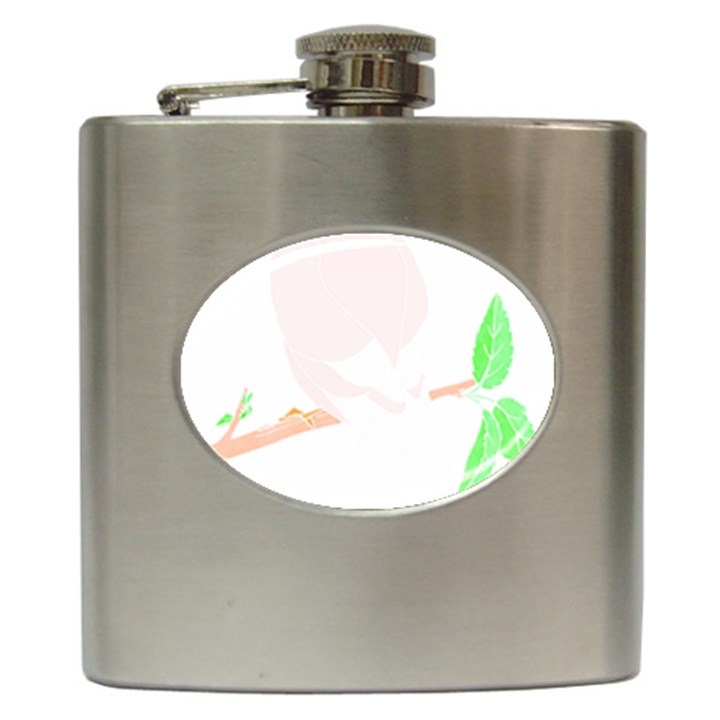 Bird Lover T- Shirtbird T- Shirt (19) Hip Flask (6 oz)