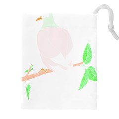 Bird Lover T- Shirtbird T- Shirt (19) Drawstring Pouch (5xl) by EnriqueJohnson