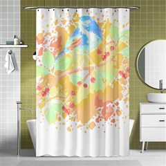 Bird Lover T- Shirtbird T- Shirt (20) Shower Curtain 48  X 72  (small)  by EnriqueJohnson