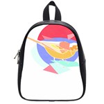 Bird Lover T- Shirtbird T- Shirt (21) School Bag (Small) Front