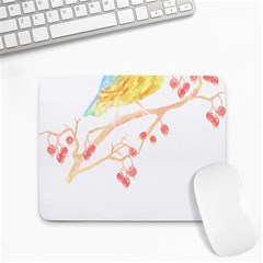 Bird Lover T- Shirtbird T- Shirt (24) Small Mousepad by EnriqueJohnson