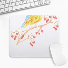 Bird Lover T- Shirtbird T- Shirt (24) Large Mousepad by EnriqueJohnson