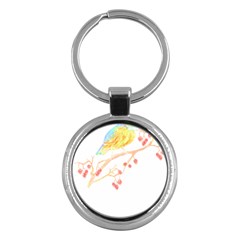 Bird Lover T- Shirtbird T- Shirt (24) Key Chain (round) by EnriqueJohnson