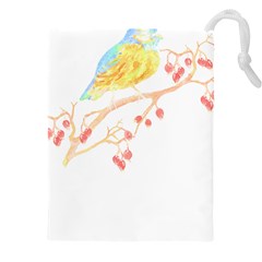 Bird Lover T- Shirtbird T- Shirt (24) Drawstring Pouch (4xl) by EnriqueJohnson