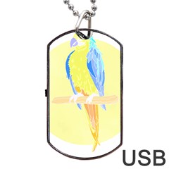 Bird Lover T- Shirtbird T- Shirt (25) Dog Tag Usb Flash (one Side) by EnriqueJohnson