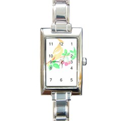 Bird Lover T- Shirtbird T- Shirt (26) Rectangle Italian Charm Watch by EnriqueJohnson