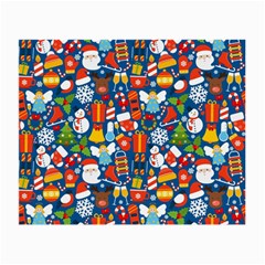 Winter Seamless Pattern Small Glasses Cloth by uniart180623