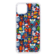 Winter Seamless Pattern Iphone 14 Plus Tpu Uv Print Case by uniart180623