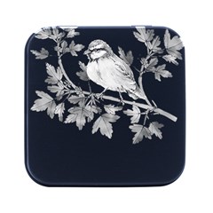 Bird Lover T- Shirtbird T- Shirt (27) Square Metal Box (black) by EnriqueJohnson