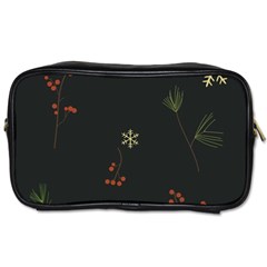 Festive Season Christmas Paper Toiletries Bag (two Sides) by uniart180623