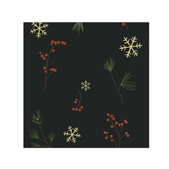 Festive Season Christmas Paper Square Satin Scarf (30  X 30 ) by uniart180623