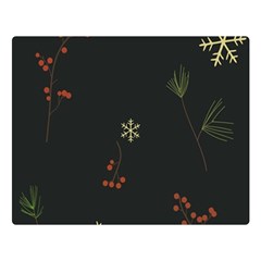 Festive Season Christmas Paper Premium Plush Fleece Blanket (large) by uniart180623