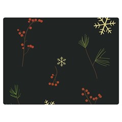 Festive Season Christmas Paper Premium Plush Fleece Blanket (extra Small) by uniart180623