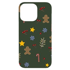 Christmas Party Pattern Design Iphone 14 Pro Max Black Uv Print Case by uniart180623