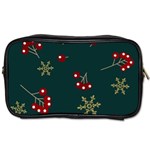 Christmas Festive Season Background Toiletries Bag (One Side) Front