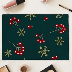 Christmas Festive Season Background Cosmetic Bag (xxl) by uniart180623