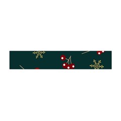 Christmas Festive Season Background Premium Plush Fleece Scarf (mini) by uniart180623