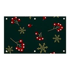 Christmas Festive Season Background Banner And Sign 5  X 3  by uniart180623