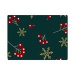 Christmas Festive Season Background Premium Plush Fleece Blanket (Mini) 35 x27  Blanket Front