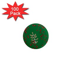 Christmas December Background 1  Mini Magnets (100 Pack)  by uniart180623