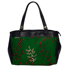 Christmas December Background Oversize Office Handbag by uniart180623