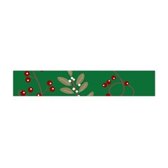 Christmas December Background Premium Plush Fleece Scarf (mini) by uniart180623