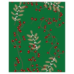 Christmas December Background Drawstring Bag (small) by uniart180623