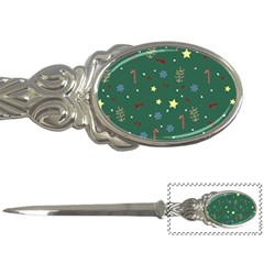 Twigs Christmas Party Pattern Letter Opener by uniart180623