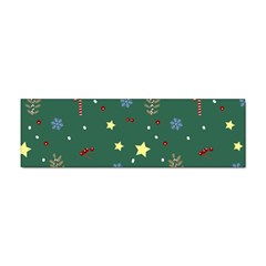 Twigs Christmas Party Pattern Sticker Bumper (10 Pack)