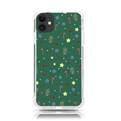 Twigs Christmas Party Pattern Iphone 11 Tpu Uv Print Case by uniart180623