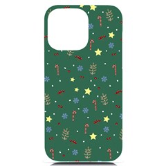 Twigs Christmas Party Pattern Iphone 14 Pro Max Black Uv Print Case by uniart180623