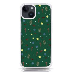 Twigs Christmas Party Pattern Iphone 14 Tpu Uv Print Case by uniart180623