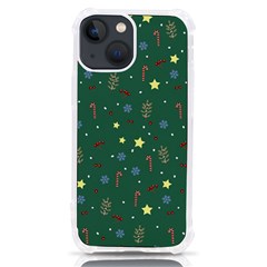 Twigs Christmas Party Pattern Iphone 13 Mini Tpu Uv Print Case by uniart180623