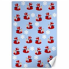 Christmas Background Pattern Canvas 20  X 30 